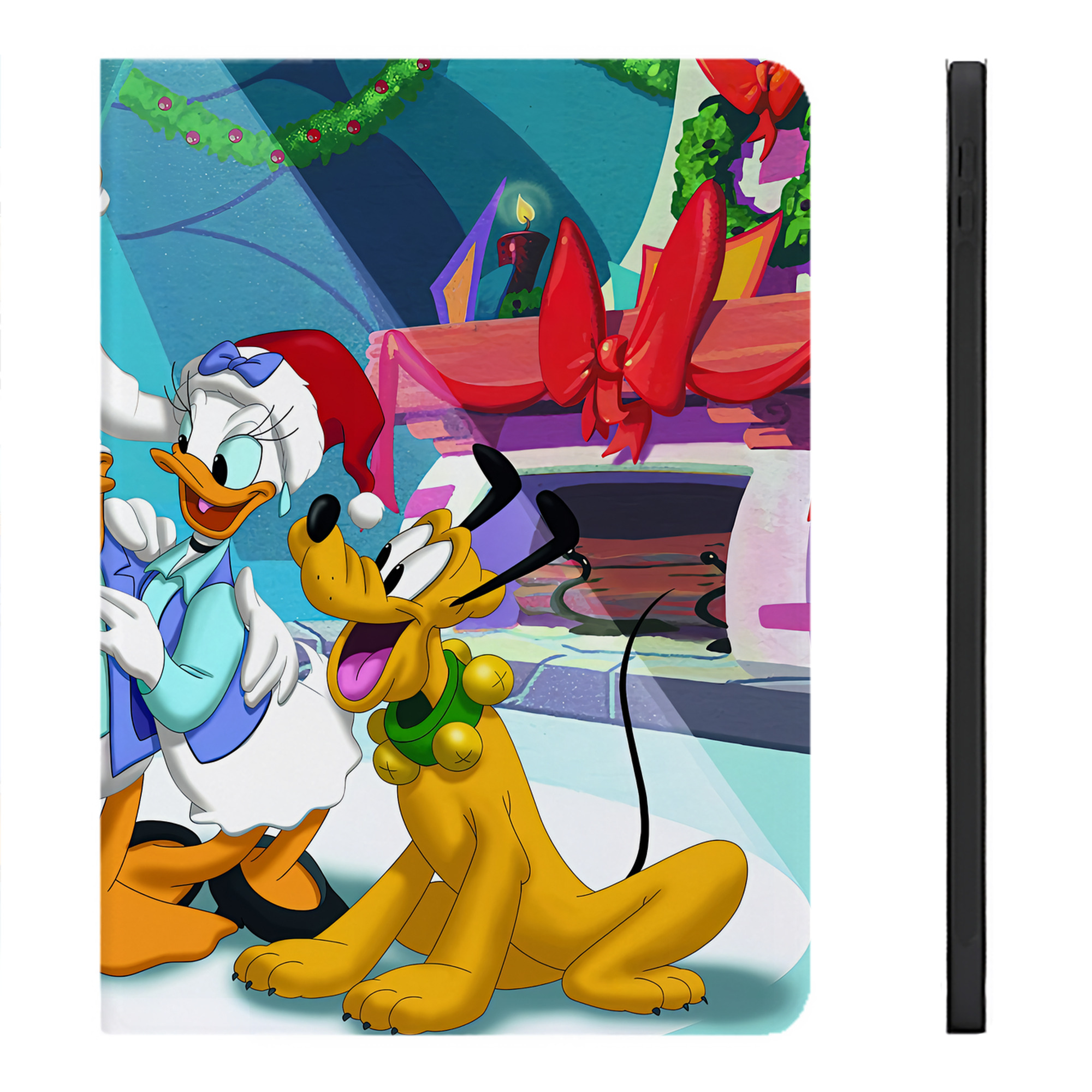 （画像用） ミッキーマウス Mickey Mouse IPadケース ペンホルダー付き ブックスタイルデザイン